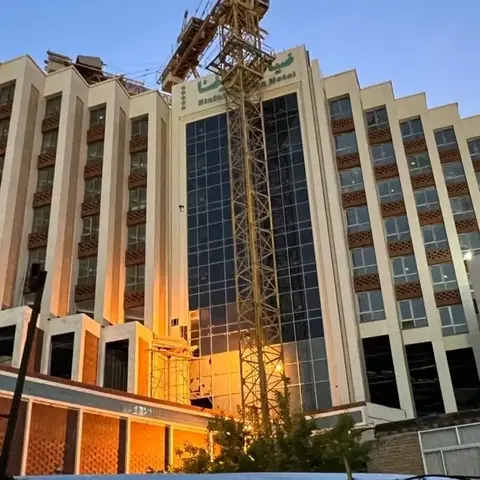 نصب دستگیره تشخیص چهره در پروژه هتل بزرگ ضیافت الرضا مشهد