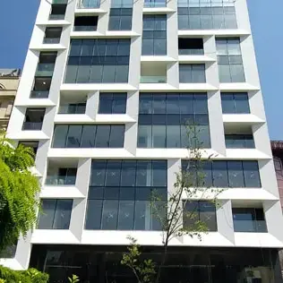 نصب دستگیره اثر انگشتی در پروژه مسکونی سرو تهران