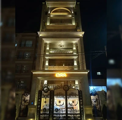 نصب دستگیره اثر انگشتی در پروژه مسکونی ایوان مشهد