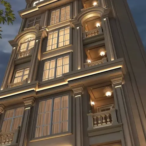 نصب قفل و دستگیره دیجیتال در پروژه مسکونی هلما تنکابن