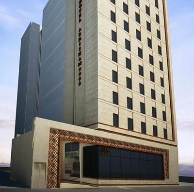 نصب دستگیره هتلی هوشمند در پروژه هتل بزرگ ابریشم 2 مشهد