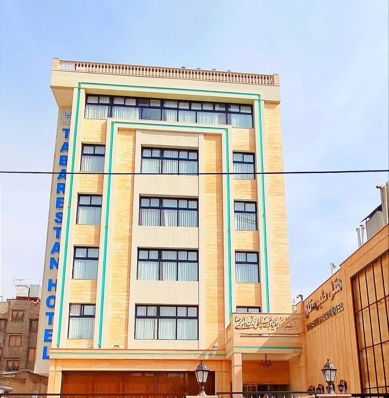 نصب قفل هتلی در پروژه هتل طبرستان مشهد