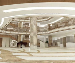 نمای سالن هتل دانش