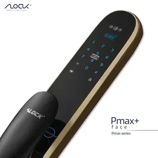 دستگیره تشخیص چهره و قفل اثر انگشتی دیجیتال  ALOCK مدل  Pmax Face Gold