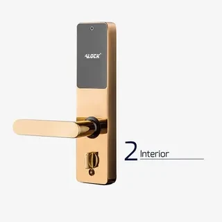 دستگیره کارتی هتلی ALOCK مدل S300C GOLD (آفلاین)