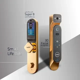 دستگیره چشمی دار و قفل اثر انگشتی دیجیتال  ALOCK مدل P60+ Camera G