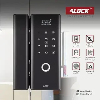 قفل اثر انگشتی دیجیتال شیشه سکوریت مدل +G200