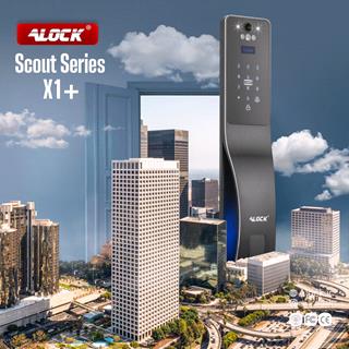 قفل اثر انگشتی و دستگیره تشخیص چهره ALOCK مدل Scout series (X1+)