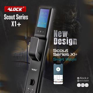 قفل اثر انگشتی دیجیتال و دستگیره تشخیص چهره ALOCK مدل Scout series (X1+)
