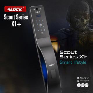 قفل اثر انگشتی دیجیتال و دستگیره تشخیص چهره ALOCK مدل Scout series (X1+)