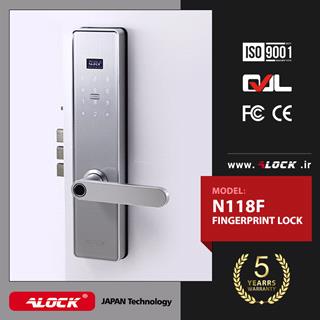 قفل اثر انگشتی دیجیتال ALOCK مدل N118F