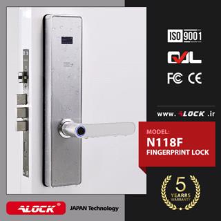 قفل اثر انگشتی دیجیتال ALOCK مدل N118F