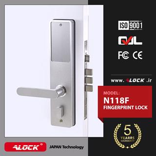 قفل اثر انگشتی دیجیتال ALOCK مدل N118F