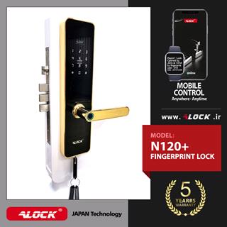 قفل اثر انگشتی دیجیتال ALOCK مدل +N120