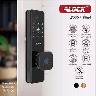 قفل اثر انگشتی دیجیتال آنلاین ALOCK مدل  S350+ Black