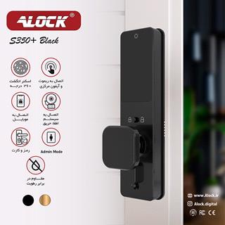 قفل اثر انگشتی دیجیتال آنلاین ALOCK مدل  S350+ Black