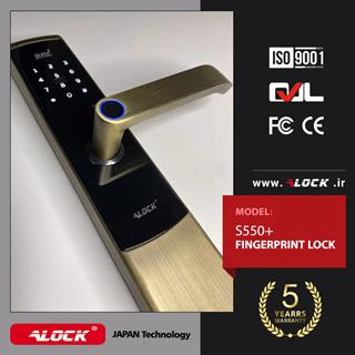 قفل اثر انگشتی دیجیتال آنلاین ALOCK مدل +S550  