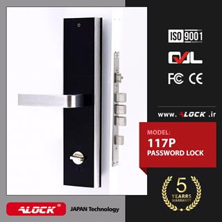 دستگیره دیجیتال رمزی ALOCK مدل 117P