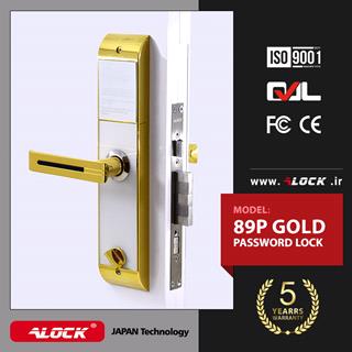 دستگیره دیجیتال رمزی ALOCK مدل 89P GOLD