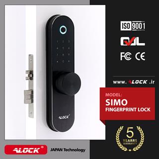 قفل اثر انگشتی دیجیتال ALOCK مدل Simo