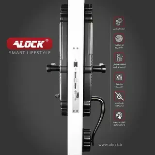 قفل اثر انگشتی دیجیتال ALOCK مدل K90+ Black 