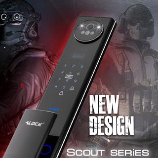 قفل اثر انگشتی دیجیتال و دستگیره تشخیص چهره ALOCK مدل Scout series (P1+)