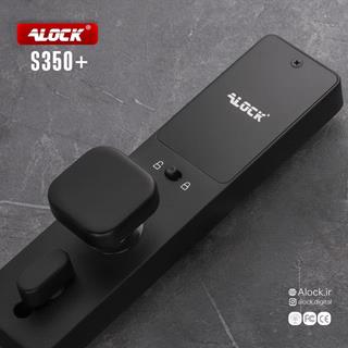 قفل اثر انگشتی دیجیتال آنلاین ALOCK مدل  S350+ Black