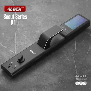 قفل اثر انگشتی و دستگیره تشخیص چهره ALOCK مدل Scout (P1+)