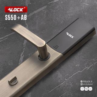 قفل اثر انگشتی دیجیتال آنلاین ALOCK مدل S550+ AB  