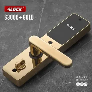 قفل کارتی هتلی ALOCK مدل S300C+ GOLD (آنلاین)
