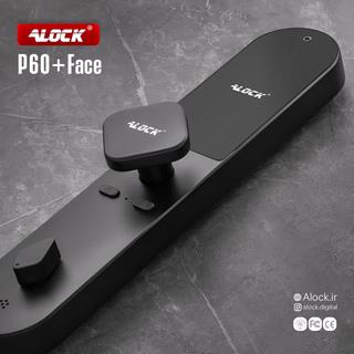 دستگیره تشخیص چهره و قفل اثر انگشتی دیجیتال  ALOCK مدل P60+ Face B