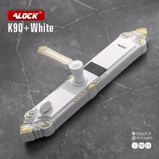 قفل اثر انگشتی دیجیتال ALOCK مدل K90+ White