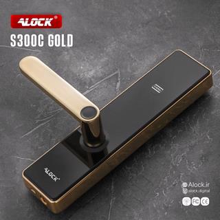 دستگیره کارتی هتلی ALOCK مدل S300C GOLD (آفلاین)