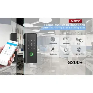 قفل اثر انگشتی دیجیتال شیشه سکوریت مدل +G200