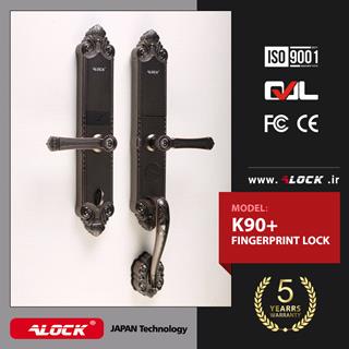 قفل اثر انگشتی دیجیتال ALOCK مدل K90+ Black 