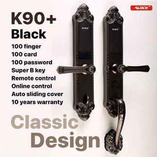 قفل اثر انگشتی دیجیتال ALOCK مدل +K90 مشکی