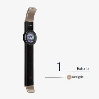 دستگیره دیجیتال اثرانگشتی ALOCK مدل Scout A2++ Rose Gold