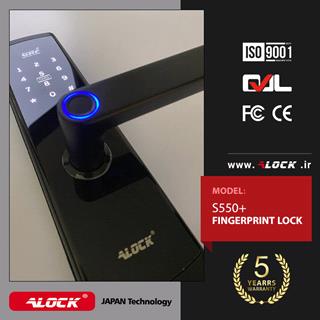 قفل اثر انگشتی دیجیتال آنلاین ALOCK مدل +S550  