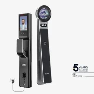 دستگیره دیجیتال اثرانگشتی ALOCK مدل Scout A1++ Grey