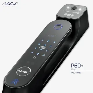 قفل اثر انگشتی دیجیتال و دستگیره تشخیص چهره ALOCK مدل P60+ Pro B 