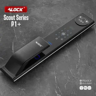 قفل اثر انگشتی و دستگیره تشخیص چهره ALOCK مدل Scout (P1+)