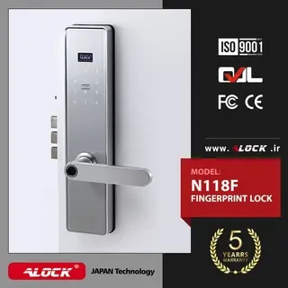 قفل اثر انگشتی دیجیتال ALOCK مدل N118F