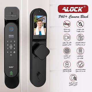 دستگیره چشمی دار و قفل اثر انگشتی دیجیتال  ALOCK مدل P60+ Camera B 2023