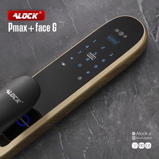 دستگیره تشخیص چهره و قفل اثر انگشتی دیجیتال  ALOCK مدل  Pmax Face Gold