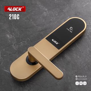 قفل آنلاین کارتی هتلی ALOCK مدل 210C