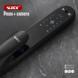 دستگیره چشمی دار و قفل اثر انگشتی دیجیتال  ALOCK مدل  Pmax Camera 
