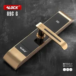 دستگیره کارتی هتلی ALOCK مدل 89C Gold (آفلاین)   
