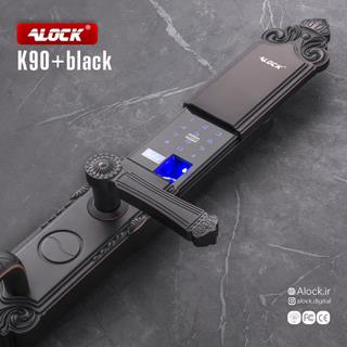 قفل اثر انگشتی دیجیتال ALOCK مدل K90+ Black 
