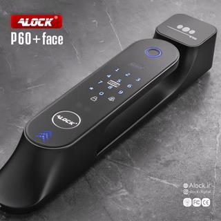 دستگیره تشخیص چهره و قفل اثر انگشتی دیجیتال  ALOCK مدل P60+ Face B 2023